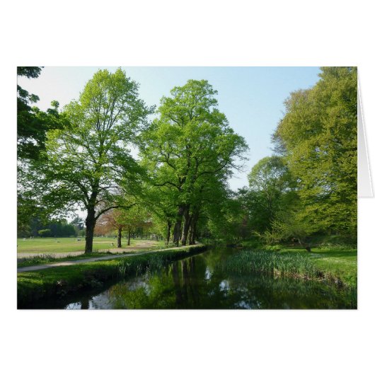 Canal - Bute Park, Cardiff (Front Horizontal)