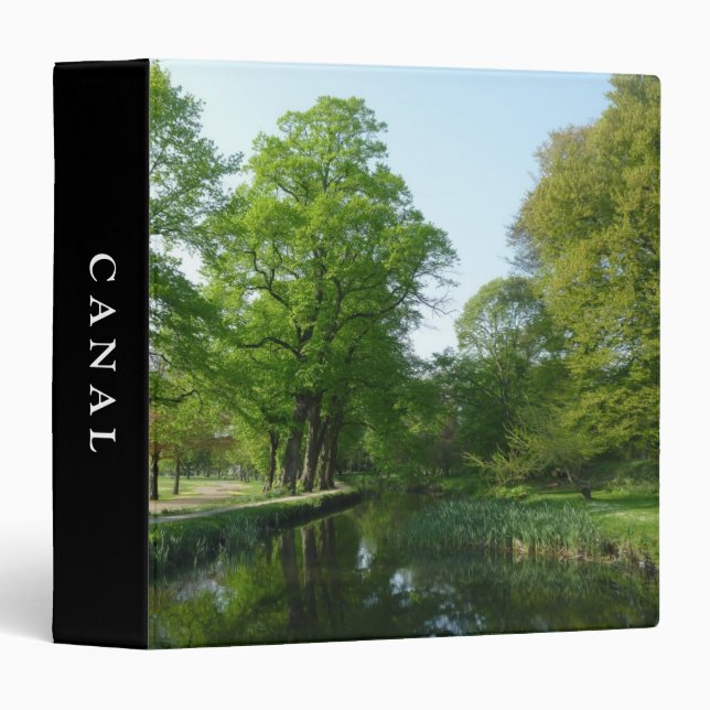 Canal - Bute Park, Cardiff (1.5in) Binder (Front/Spine)