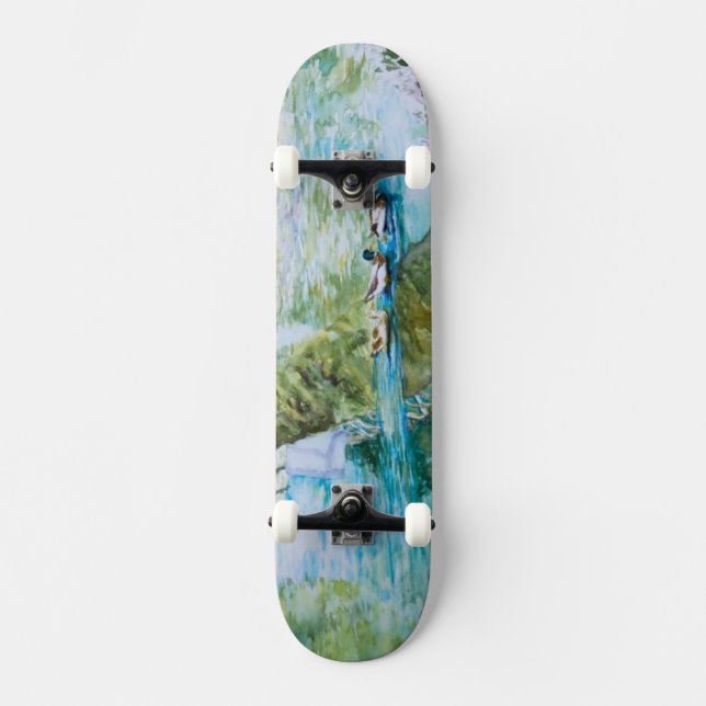 Canal Crossing Skateboard Deck (Front)