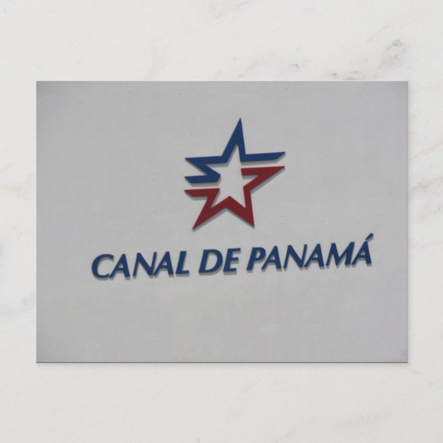 canal de panama postcard (Front)