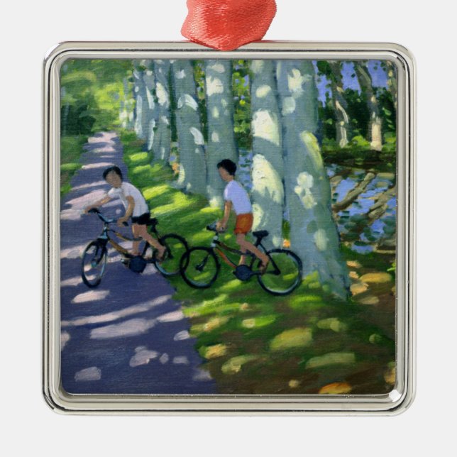 Canal du Midi France Metal Ornament (Front)