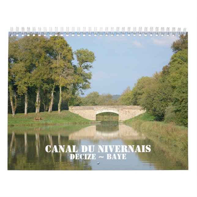 Canal du Nivernais 2016 Calendar (Cover)