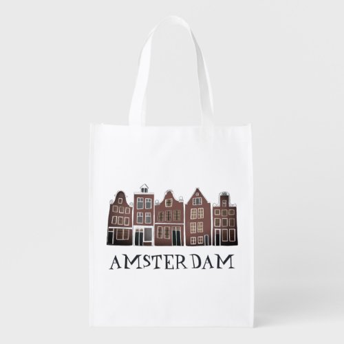 Canal House Amsterdam Holland Dutch Travel Tote