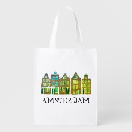 Canal House Amsterdam Holland Dutch Travel Tote