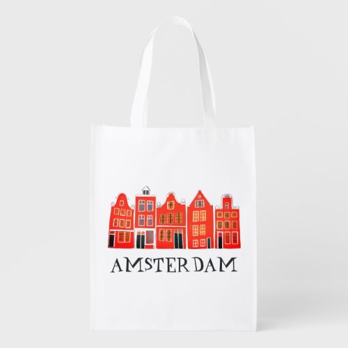 Canal House Amsterdam Holland Dutch Travel Tote