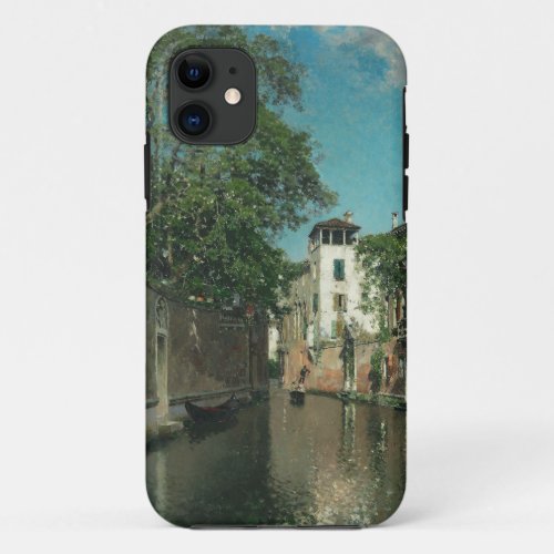 Canal in Venice iPhone 11 Case