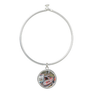 CANAL NARROWBOATS BANGLE BRACELET