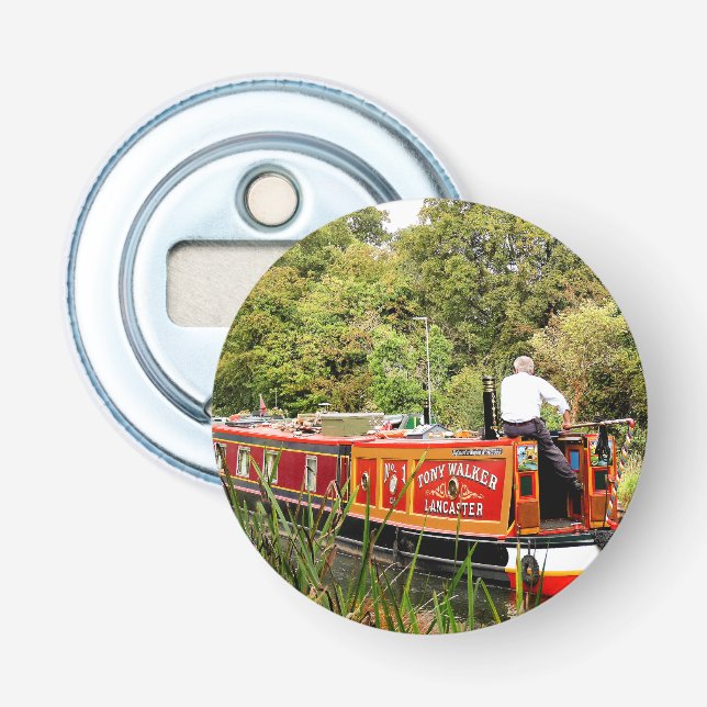 CANAL NARROWBOATS BOTTLE OPENER (Front)