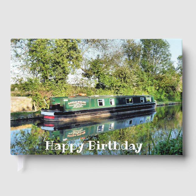 CANAL NARROWBOATS GUEST BOOK (Front)