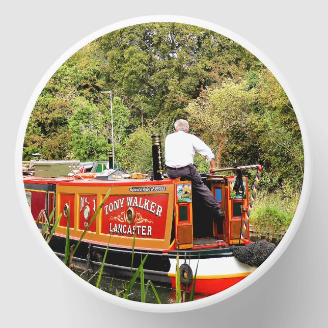 CANAL NARROWBOATS MINI CANDLE FAVORS (Front)