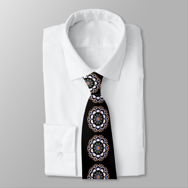 CANAL NARROWBOATS    NECK TIE (Tied)