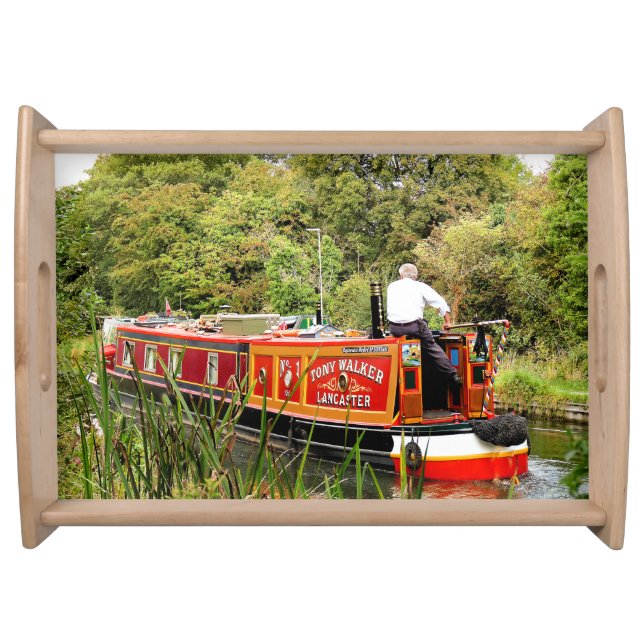 CANAL NARROWBOATS SERVING TRAY (Front)