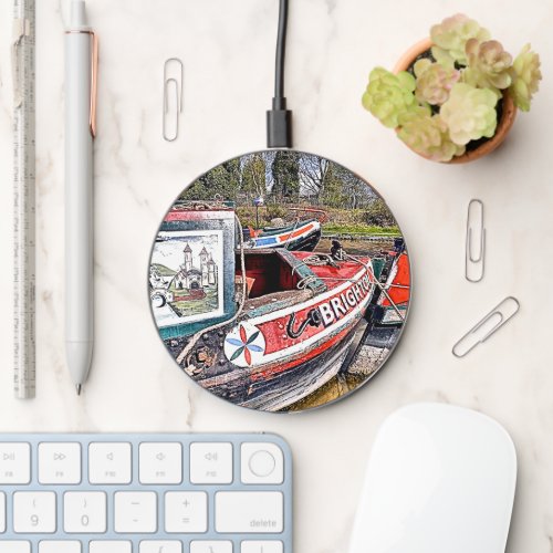CANAL NARROWBOATS WIRELESS CHARGER 