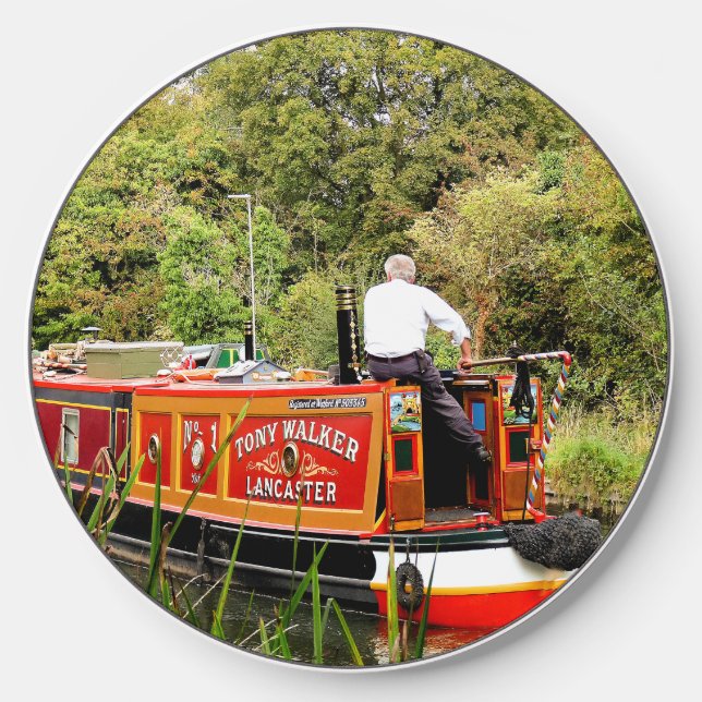CANAL NARROWBOATS WIRELESS CHARGER  (Front)