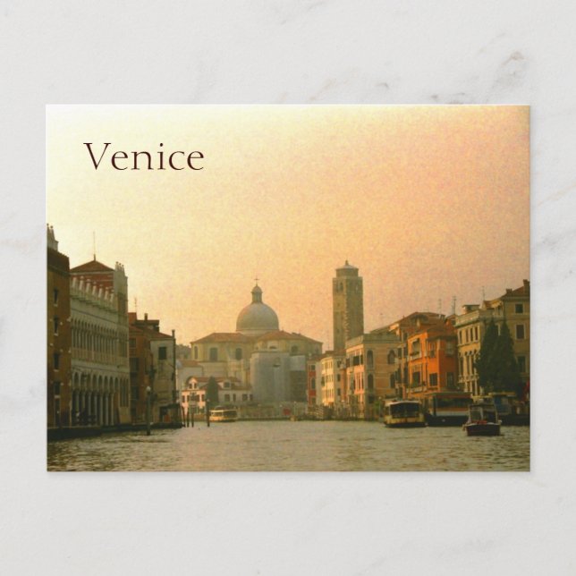 Canal of Venice Postcard (Front)