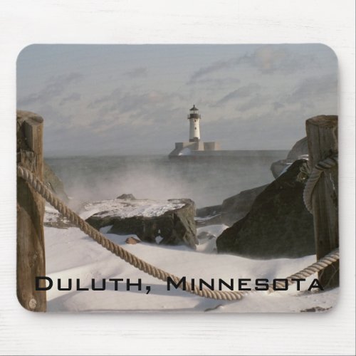 Canal Park Lighthouse Mouse Pad