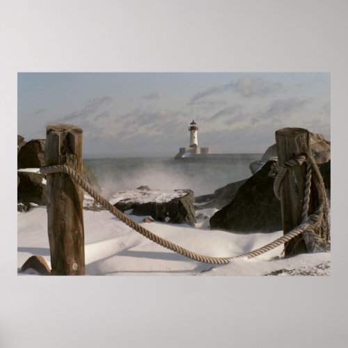 Canal Park Lighthouse printposter Poster