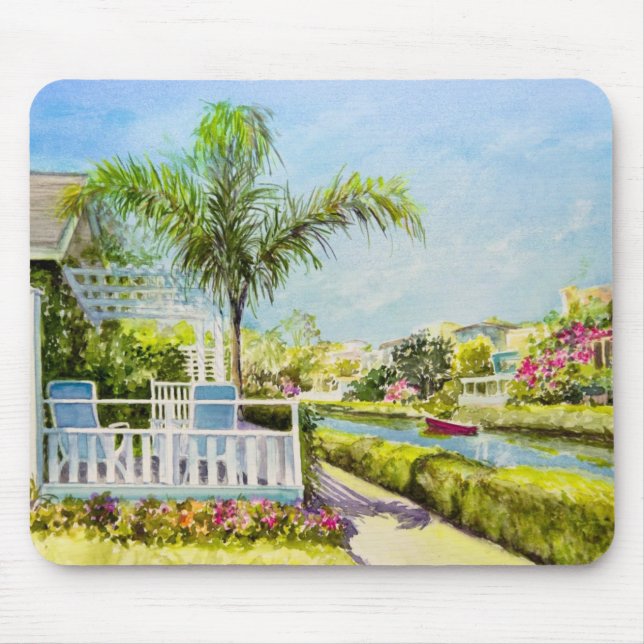 Canal Patio Mouse Pad (Front)