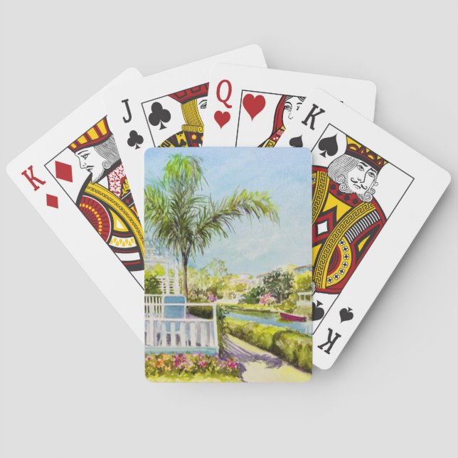 Canal Patio Poker Cards (Back)