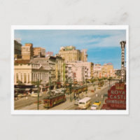 Canal St., New Orleans LA Vintage Postcard