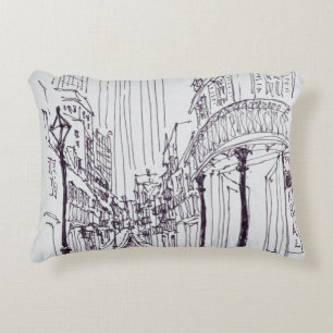 Canal Street New Orleans, Louisiana Accent Pillow
