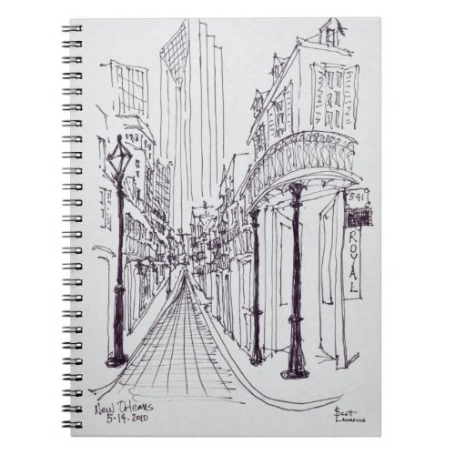 Canal Street  New Orleans Louisiana Notebook