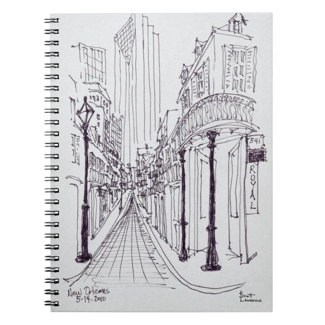 Canal Street | New Orleans, Louisiana Notebook (Front)