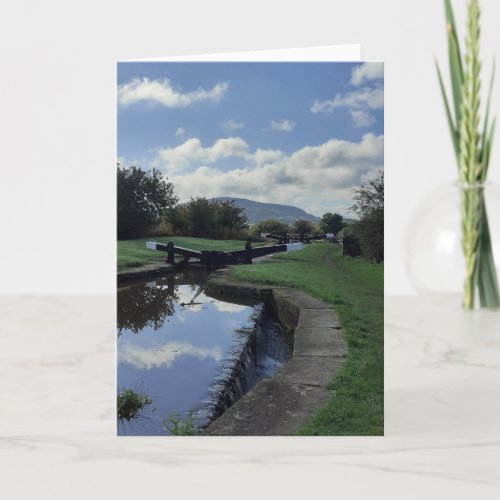 Canal themed card Blank for your own message Card