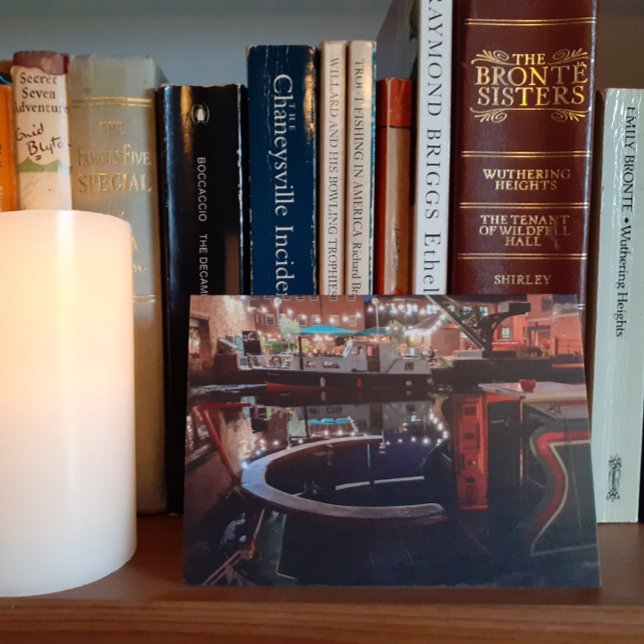 Canal themed card. Blank for your own message. Card (Creator Uploaded)