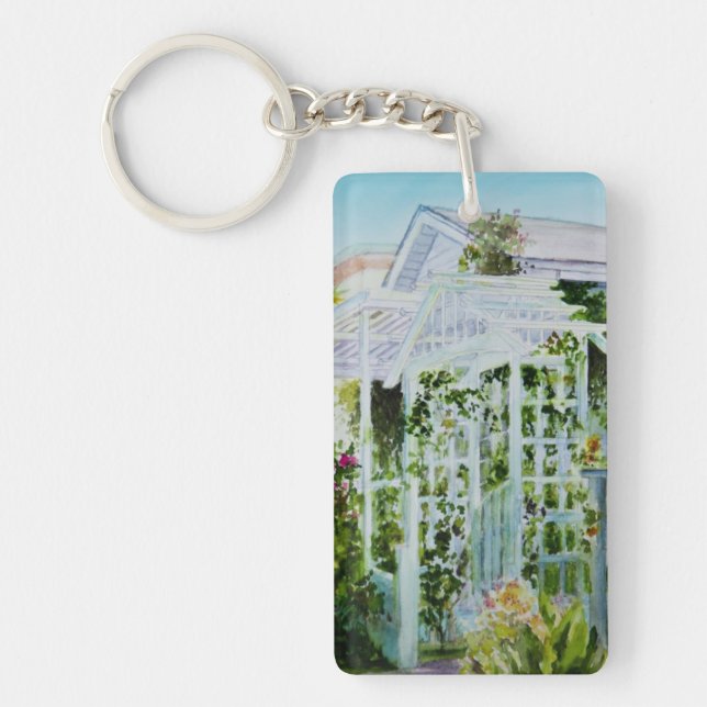 Canal Trellis Keychain (Front)