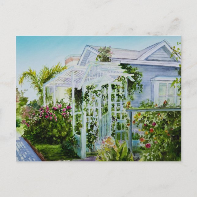 Canal Trellis Postcard (Front)