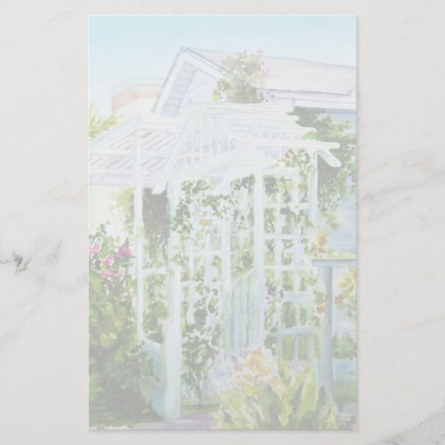 Canal Trellis Stationery (Front)
