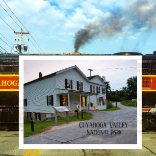 Canal Visitor Center, Cuyahoga Valley NP, Ohio Postcard