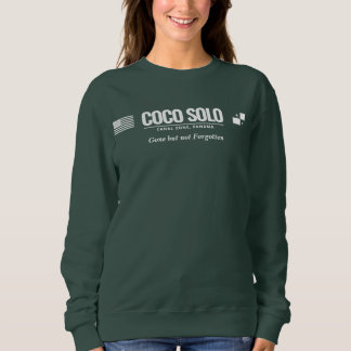 Canal Zone Panama Town Bases (customizable) Sweatshirt