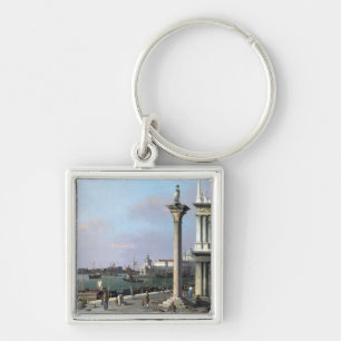 Canaletto Bacino di S. Marco From the Piazzetta Keychain