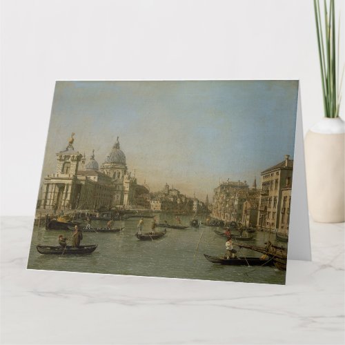 Canaletto _ Entrance To The Grand Canal Card