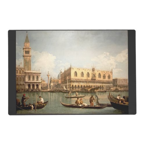 Canaletto masterpiece _ View of San Marco Venice Placemat