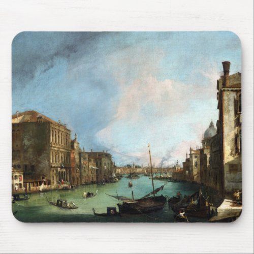 Canaletto The Grand Canal in Venice Mouse Pad