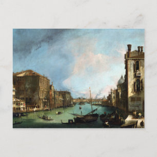 Canaletto The Grand Canal in Venice Postcard