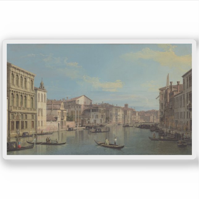 Canaletto - The Grand Canal in Venice Sticker (Front)