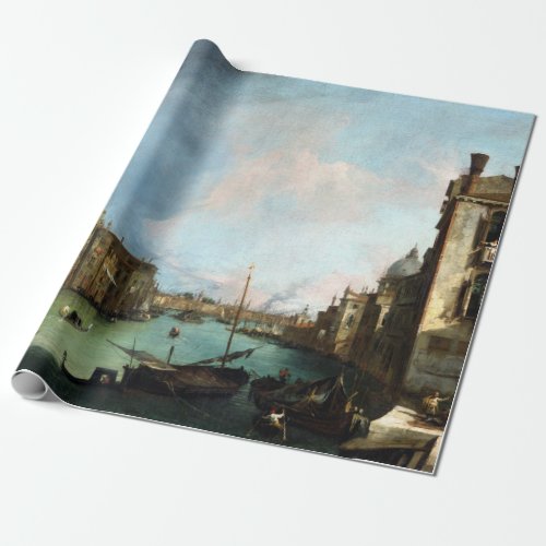 Canaletto The Grand Canal in Venice Wrapping Paper