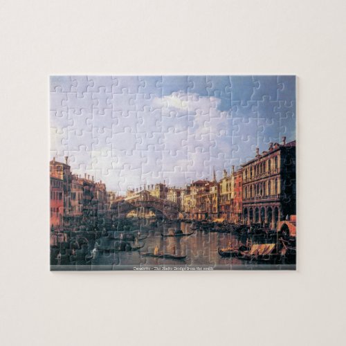Canaletto _ The Rialto Bridge from the south Jigsaw Puzzle