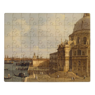 Canaletto Venice: Santa Maria della Salute Jigsaw Puzzle