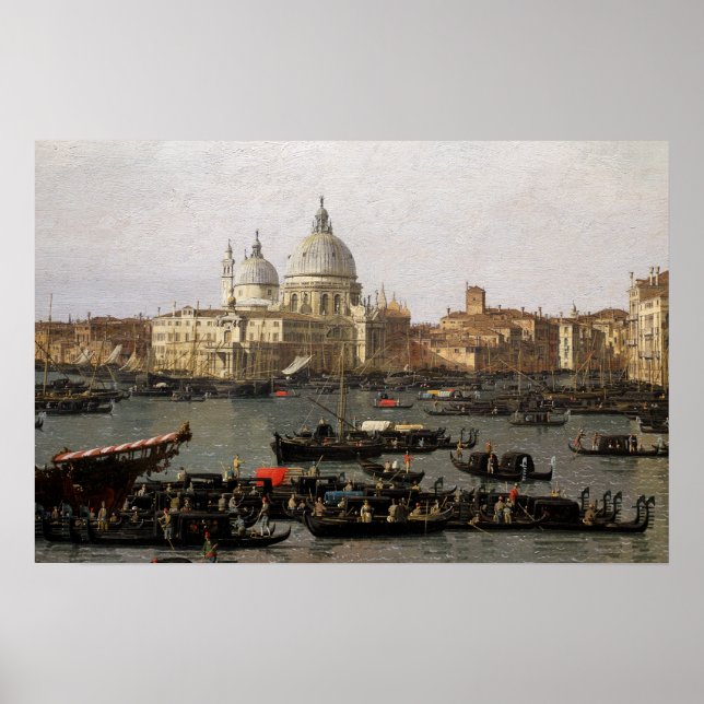 Canaletto Venice, the San Marco Basin Poster (Front)