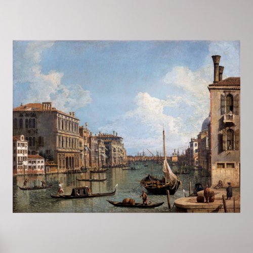 Canaletto View of the Grand Canal   Poster