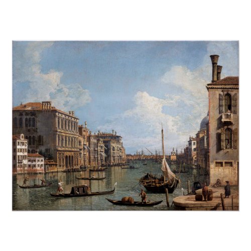 Canaletto View of the Grand Canal    Poster