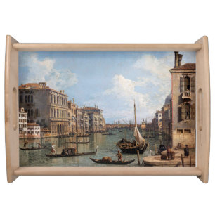 Canaletto View of the Grand Canal Serving Tray