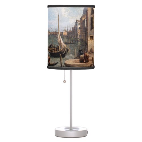 Canaletto View of the Grand Canal   Table Lamp