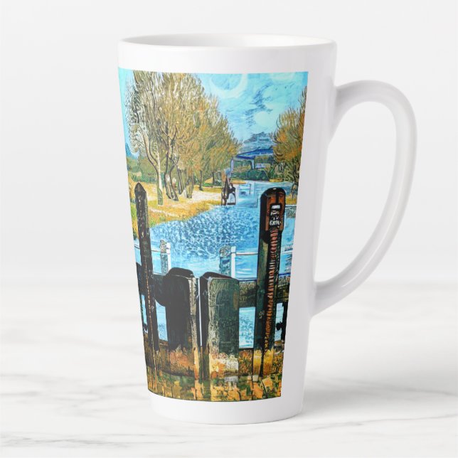 CANALS AND NARROWBOATS LATTE MUG (Right)