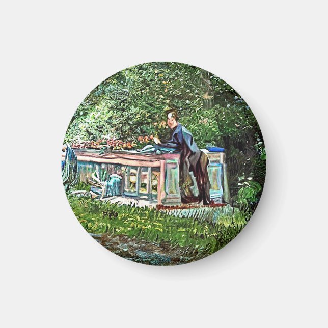 CANALS AND NARROWBOATS MAGNET (Front)